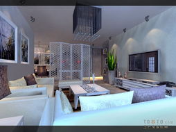 現(xiàn)代風(fēng)格客廳裝修效果圖賞析 長(zhǎng)延居會(huì)展明珠案例